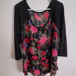 Floral Torrid shirt